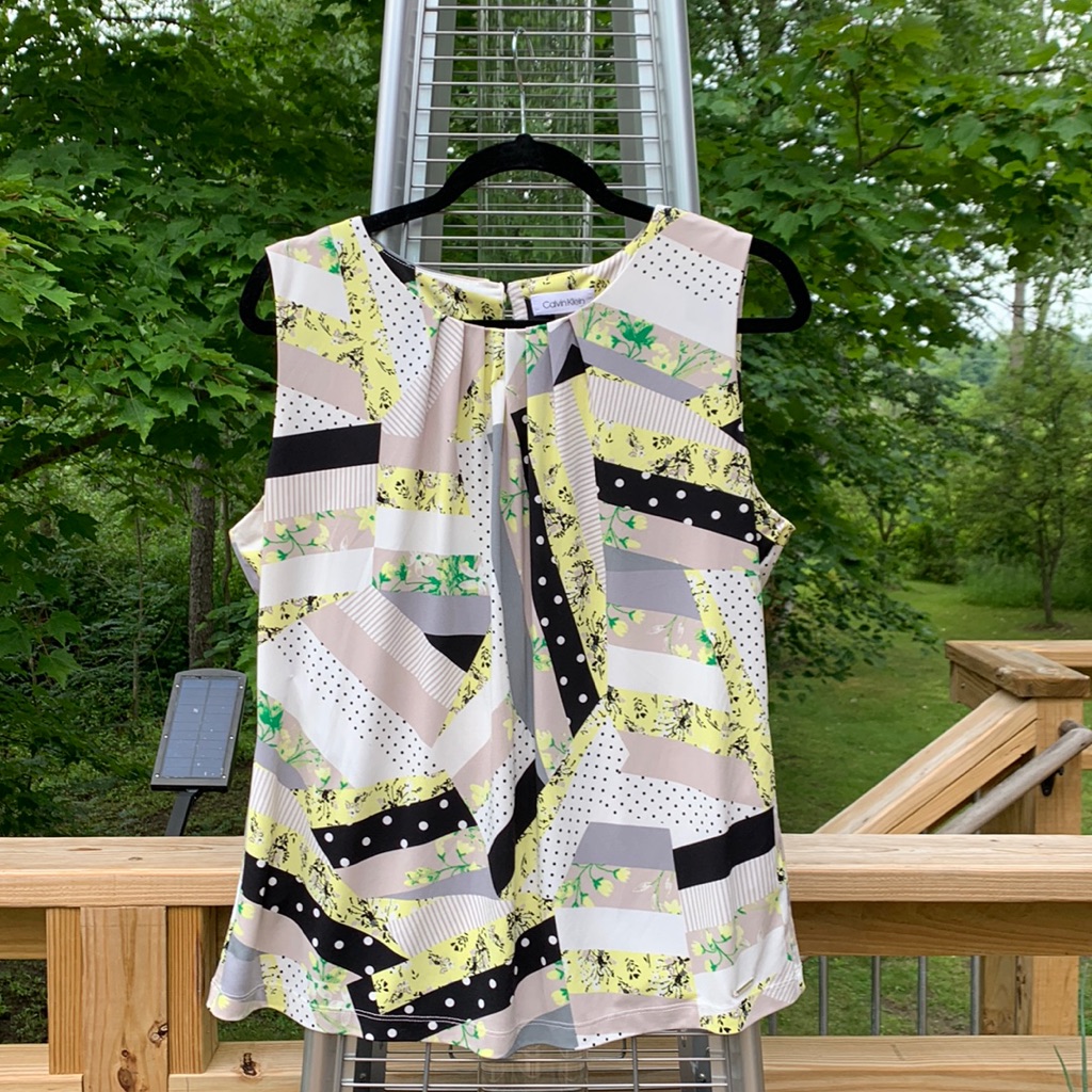 Calvin Klein Patchwork Blouse